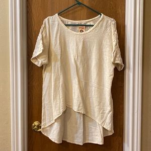Women’s XL Linen Asymmetrical Shirt